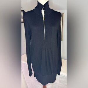 Tory Burch EUC Alora Mock Turtleneck Sweater SZ L